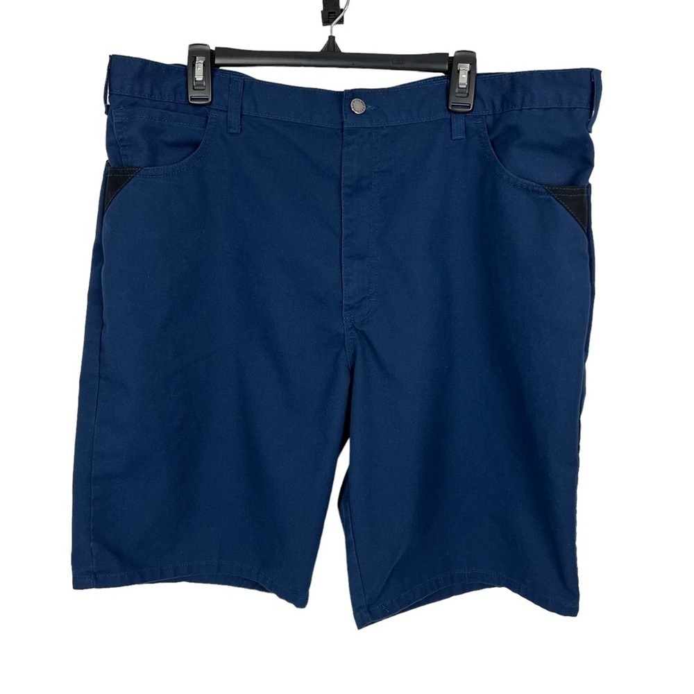 DICKIES Men’s Casual Work Shorts Sz W42/Inseam 11” Color Blue Pockets